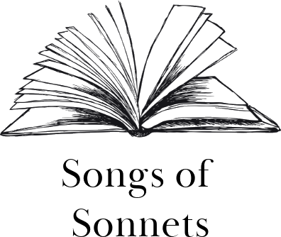 Songs of Sonnets — an open book
